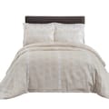 300 Thread Count 100% Natural Cotton Printed Duvet Set 6-Piece King