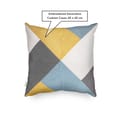 Modern Geometric Art Embroidered Cushion Cover