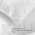 Down Alternative Hotel Style Duvet Insert King White