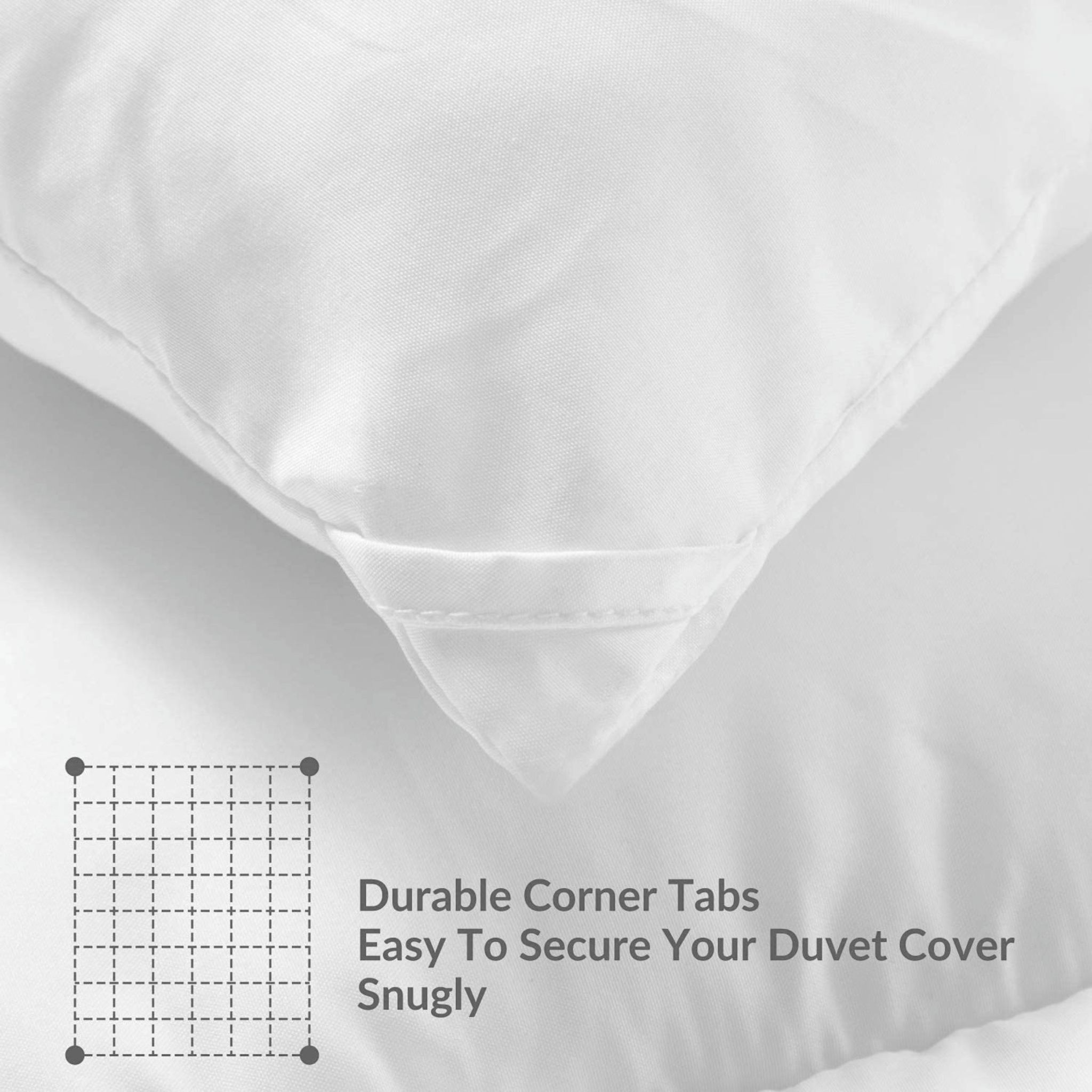 Down Alternative Hotel Style Duvet Insert King White