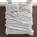 300 Thread Count 100% Natural Cotton Printed Duvet Set 3-Piece King Ivory