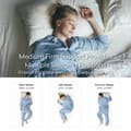 Hotel Style Bed Pillows: 2.2 Kg Soft Breathable Cotton Cover Top With Luxury Down Alternative Filling Pillow