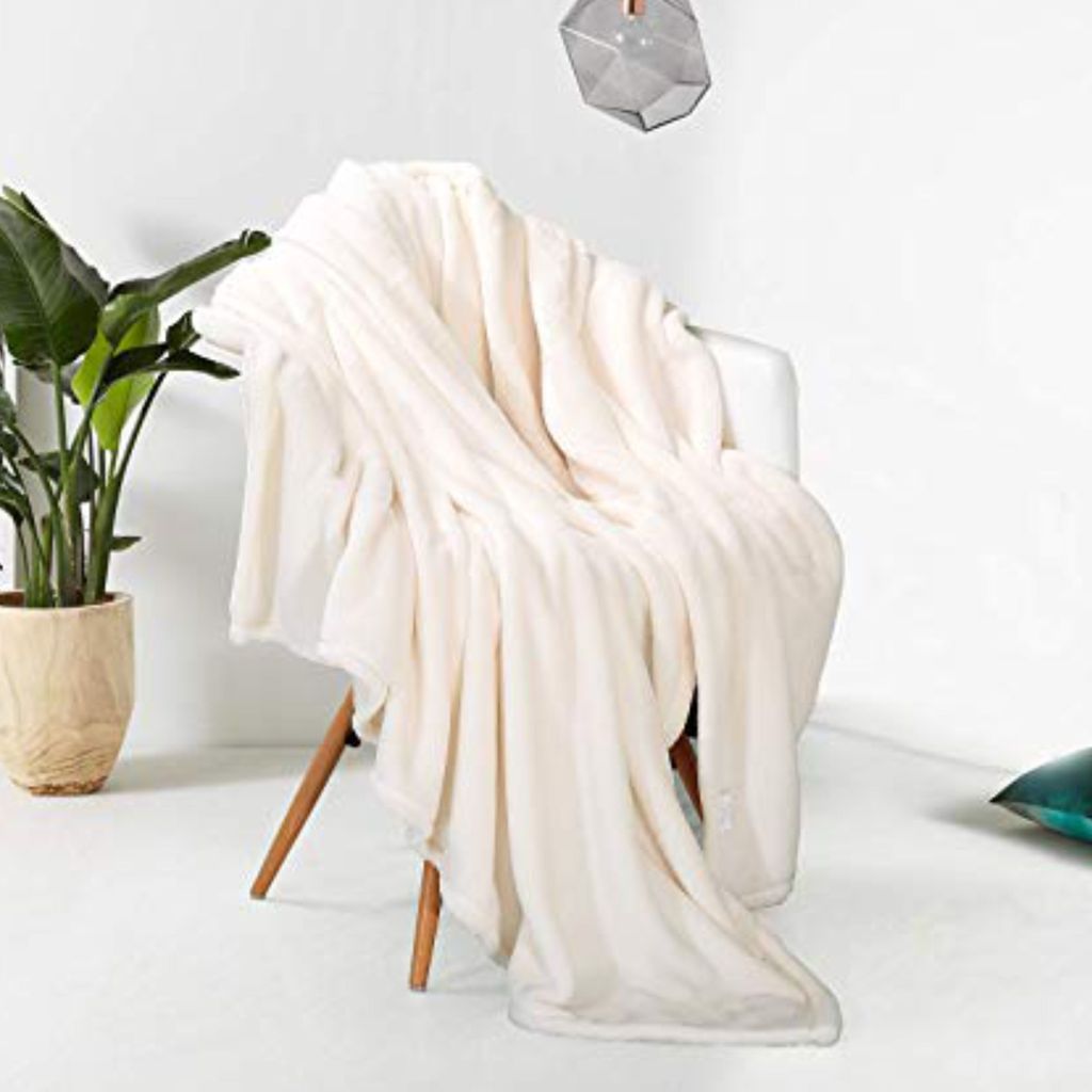 1-Piece Ultra Soft Flannel Fleece Blanket/Throw