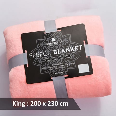 Fleece Blanket Twin Size,300GSM Soft and Cozy Lightweight Velvet Blanket Ideal For Couch, Bed, Travel, Camping , Dark Brown