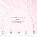360° Elasticated  Fitted Sheet Set 1 Piece King Pink