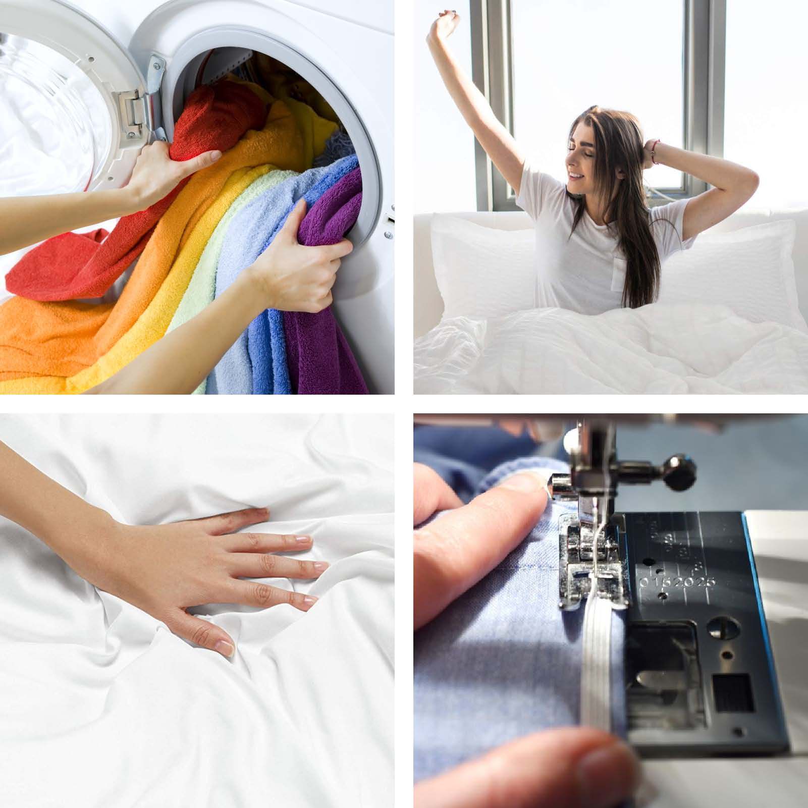 6-Piece Compressed Comforter Set Lightweight Bedspread For All Season - Microfiber Silver Grey - King Size 260x240 Cms