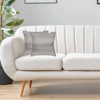 غطاء وسادة، 45 × 45 سم (18 × 18 بوصة) قطعتان من أكياس الوسائد المزخرفة بدون حشو مع فن تجريدي جميل للأريكة التي تتحول إلى سرير وغرفة المعيشة والأريكة، عشب الليمون