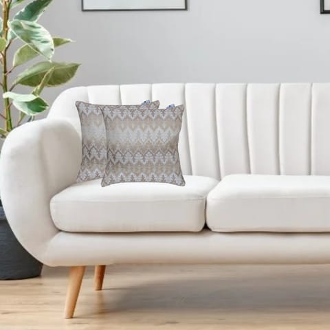 غطاء وسادة، 45 × 45 سم (18 × 18 بوصة) قطعتان من أكياس الوسائد المزخرفة بدون حشو مع فن تجريدي جميل للأريكة التي تتحول إلى سرير وغرفة المعيشة والأريكة، عشب الليمون