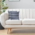 غطاء وسادة، 45 × 45 سم (18 × 18 بوصة) قطعتان من أكياس الوسائد المزخرفة بدون حشو مع فن تجريدي جميل لسرير الأريكة وغرفة المعيشة والأريكة، سرير النهر