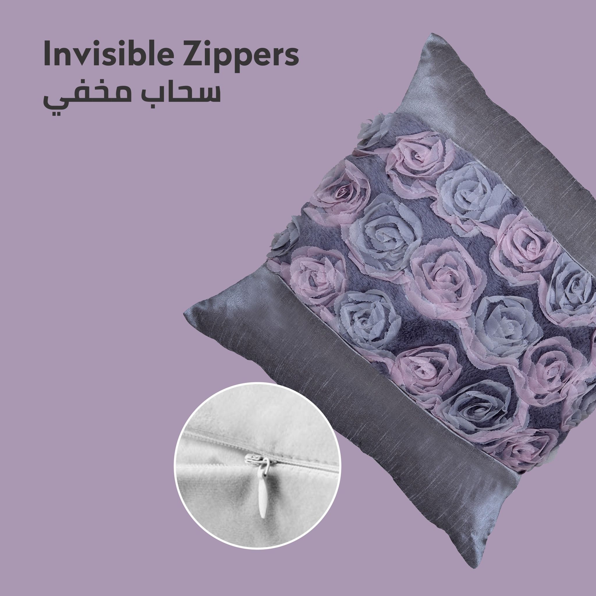 غطاء وسادة، 45 × 45 سم (18 × 18 بوصة) قطعة واحدة من أكياس الوسائد المزخرفة بدون حشو مع فن تجريدي جميل للأريكة التي تتحول إلى سرير وغرفة المعيشة والأريكة، مذنب