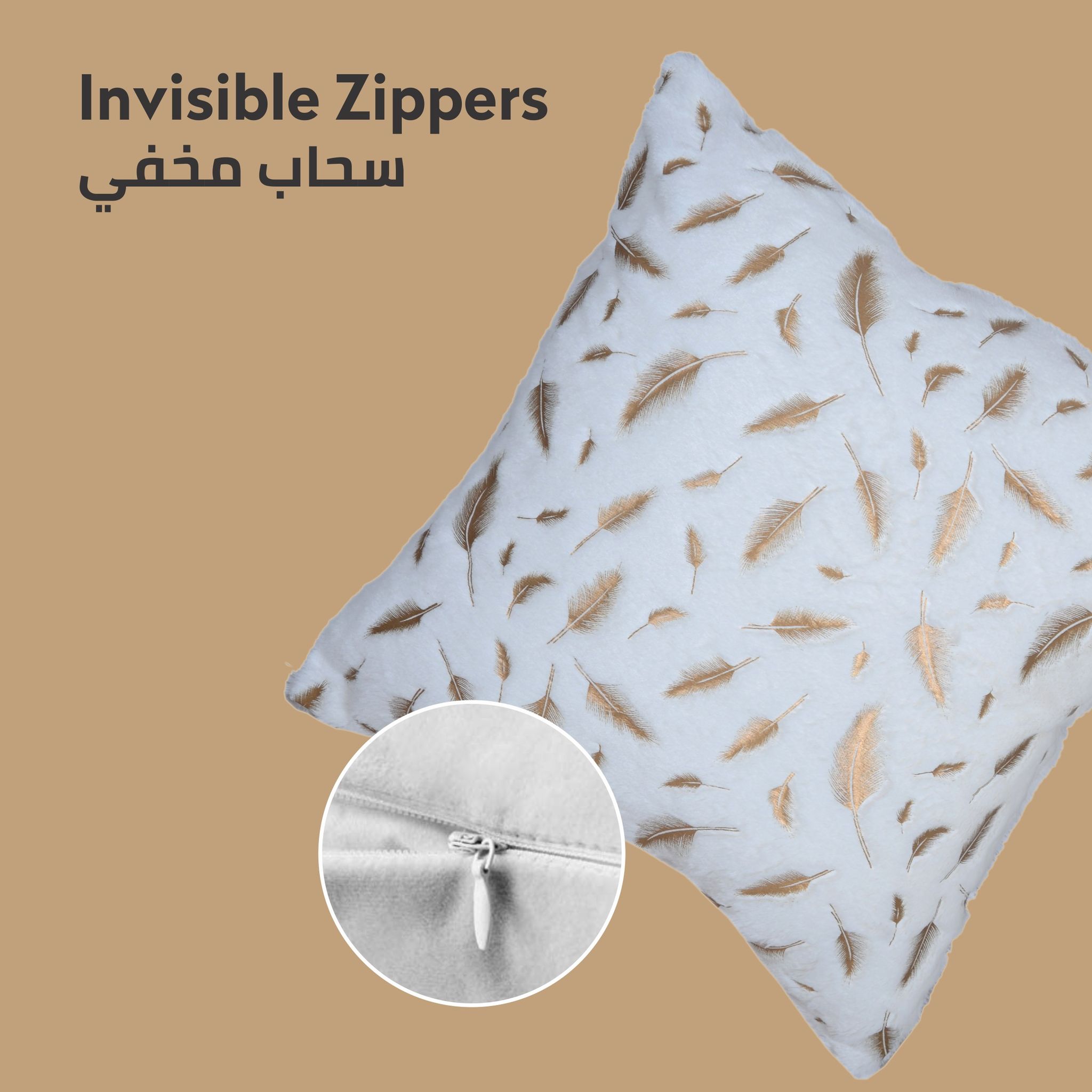 غطاء وسادة، 45 × 45 سم (18 × 18 بوصة) قطعتان من أكياس الوسائد المزخرفة بدون حشو مع فن تجريدي جميل للأريكة التي تتحول إلى سرير وغرفة المعيشة والأريكة، نيكل رمادي
